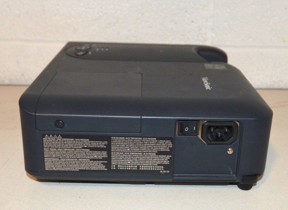 ViewSonic PJ656 Home Projector VS10897 Lamp Hours 49 WORKING