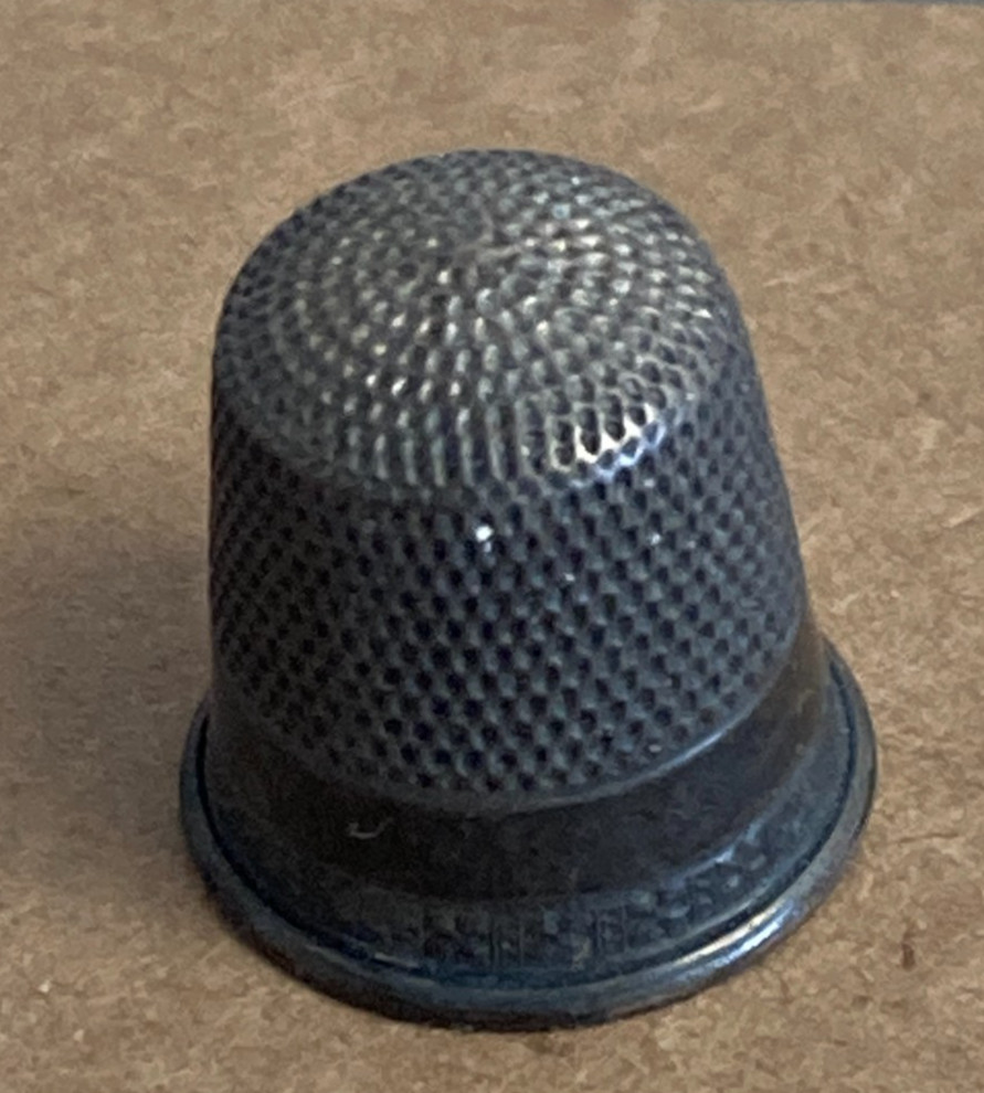 Vintage/Antique Sterling Silver Thimble Size 9