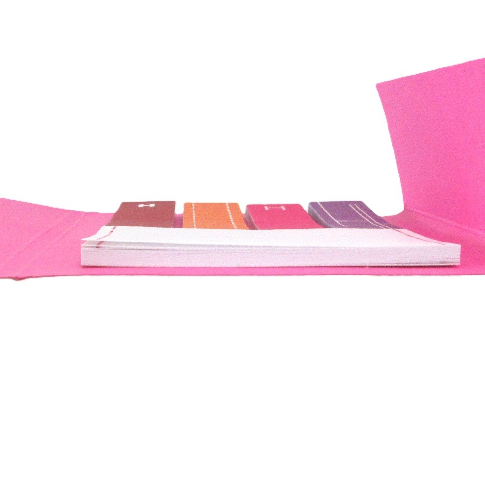 HERMES Post-it Notes, 3-Piece Set, Multicolor Unisex Women USED