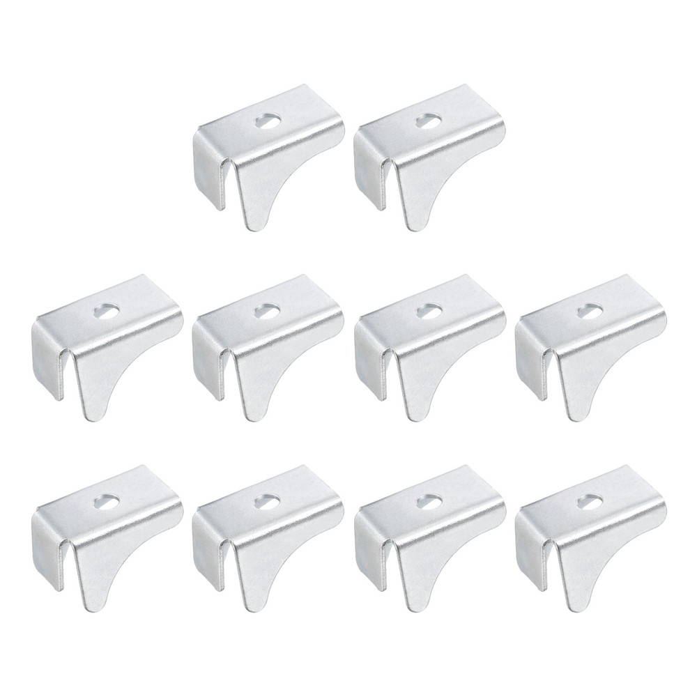 10pcs for shelf clip, 13mm adjustable triangle shape clip, silver