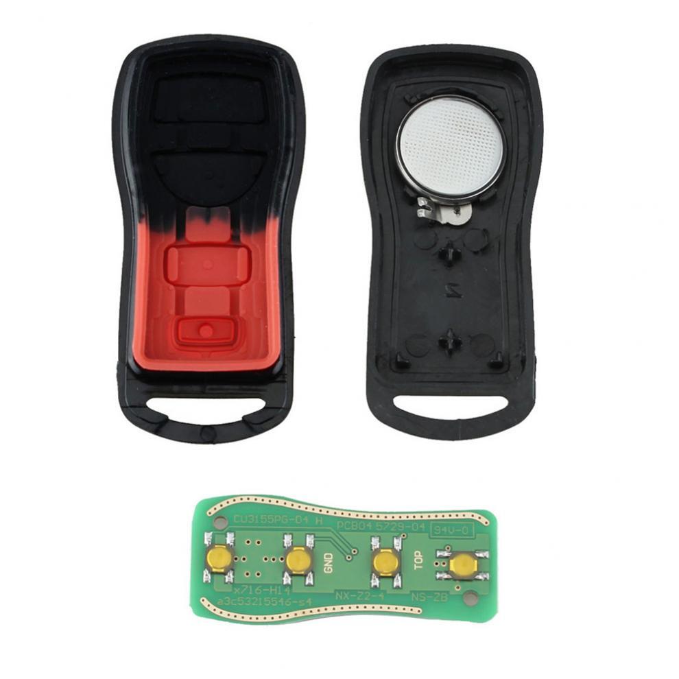 Auto Car Keyless Entry Remote Control 4 Buttons Keys Fob Clicker