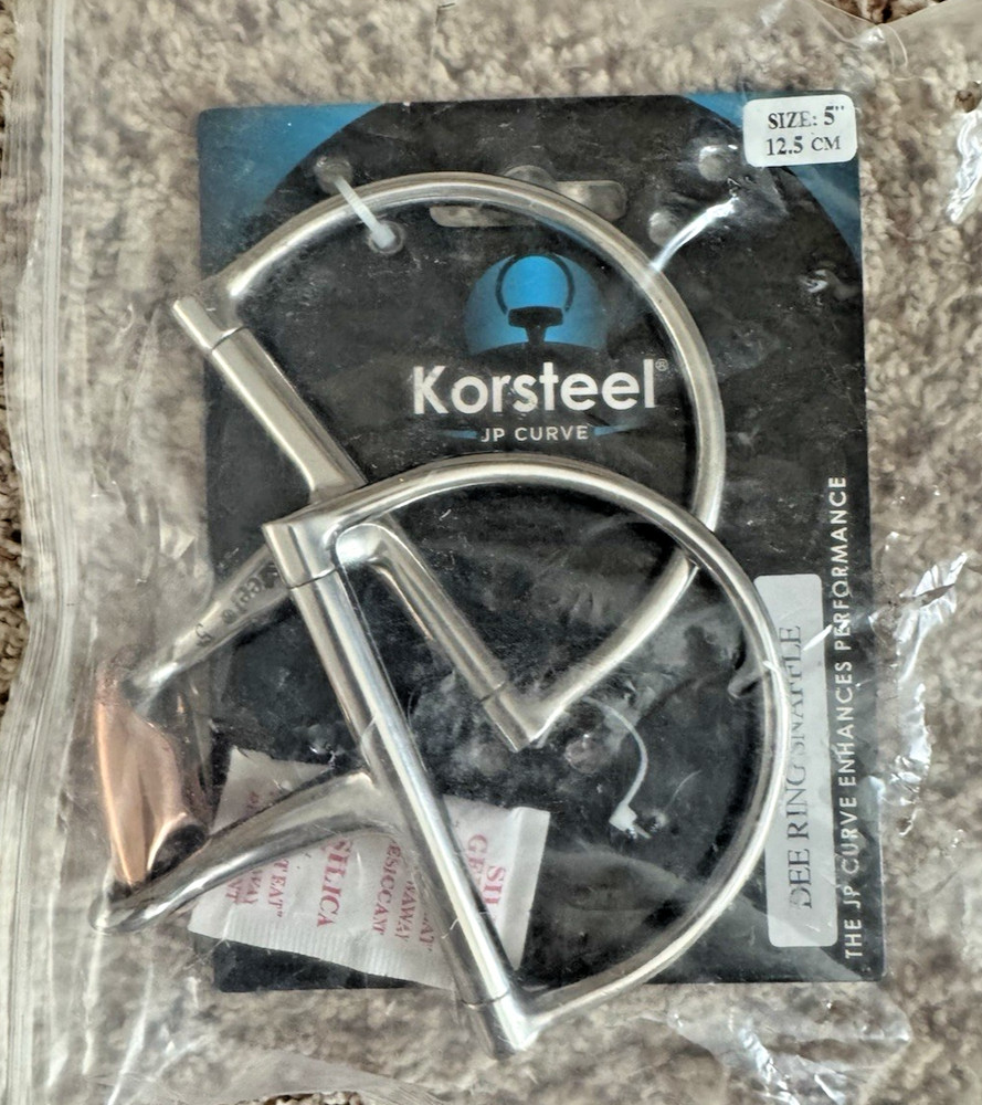 AJ Tack Copper Mouth Dee Ring Bit