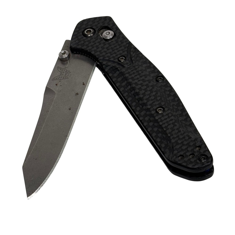 Benchmade Osborn 3.5in Stonewashed Blade Folding Knife
