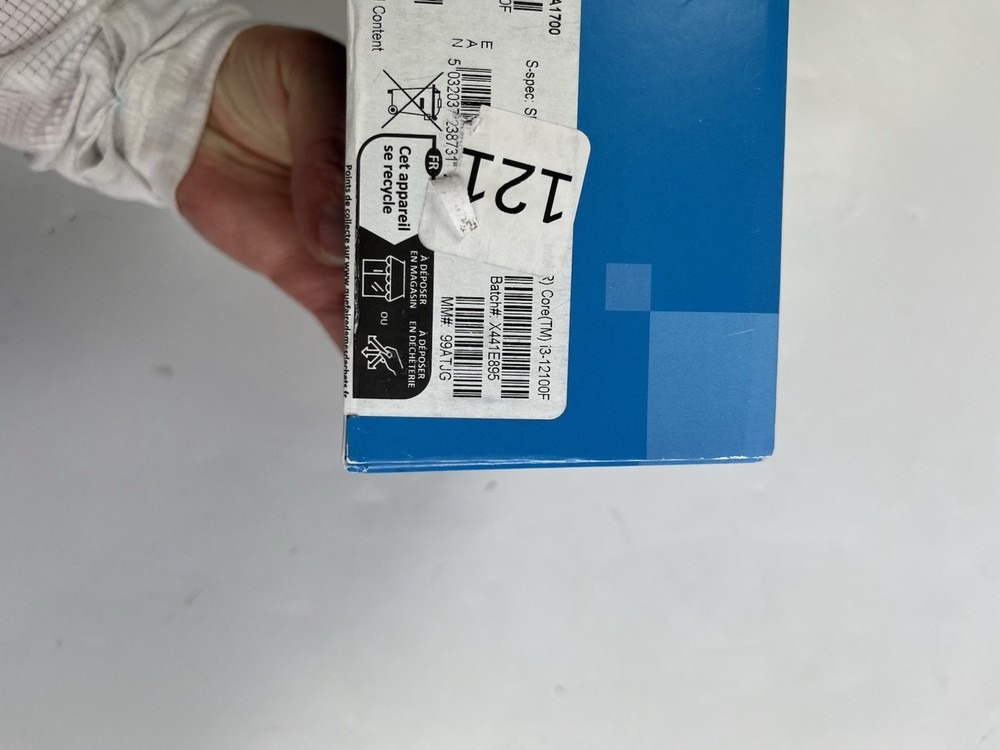 Intel Core i3-12100F 3.3GHz 4Cores LGA 1700 CPU Processor