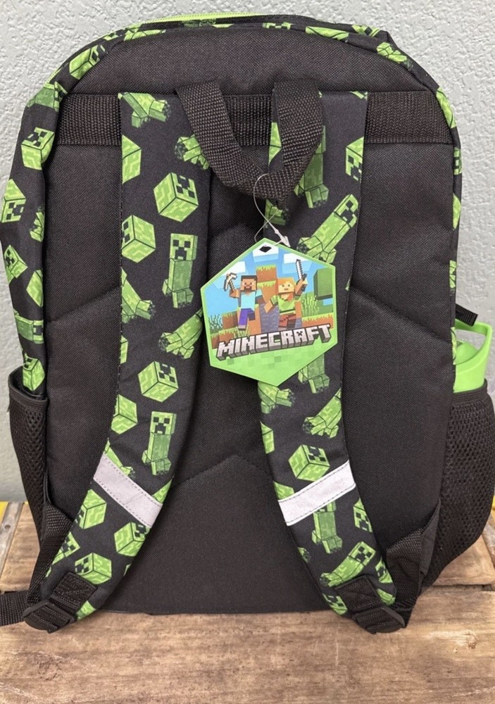 Minecraft 5-Piece Backpack Set