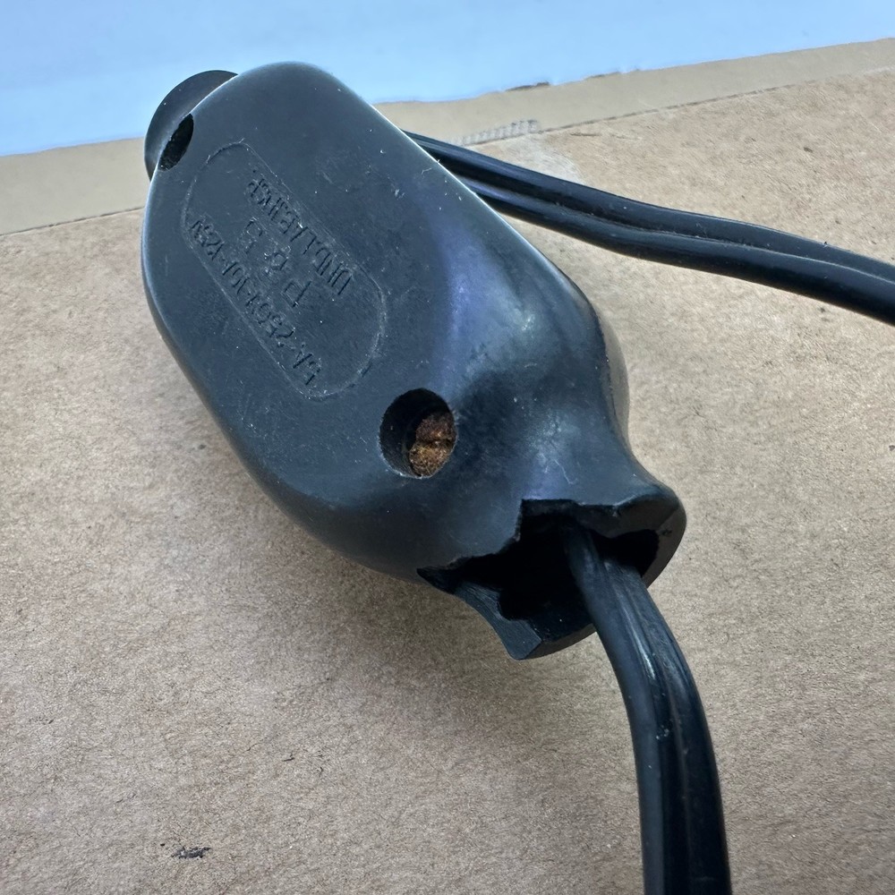 Vintage Working Microscope Lamp Light Bulb Illuminator Switch USA