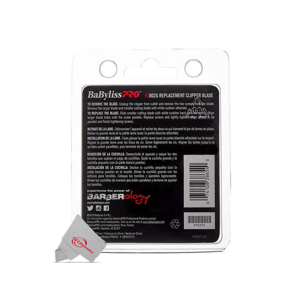 BaByliss Pro DLC and Titanium Coated Replacement Clipper Blade
