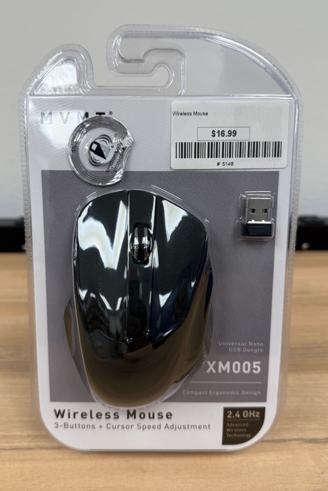 MVMT Wireless Mouse 2.4GHz Wireless Connectivity XM005