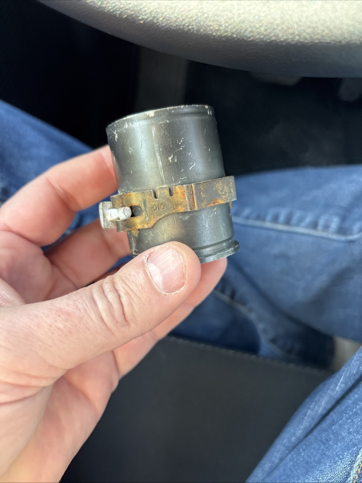 Vintage 40MM Navy Empty Spent Shell Trench Art Ash Tray/Paperweight Cartridge