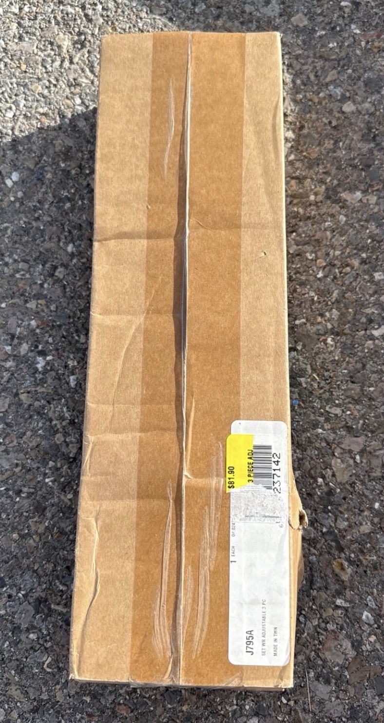 Proto J795A 3-Piece Satin Finish Extra-Wide Jaw Adjustable Wrench Set