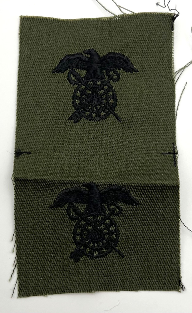 US Army Quartermaster Corps Subdued Branch Insignia Patch