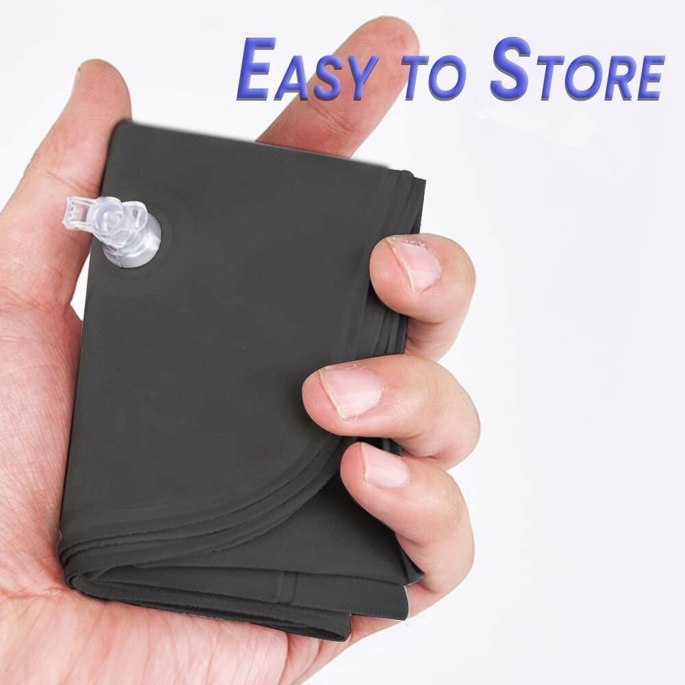 Zone Tech 3 Piece Lightweight Travel Set-Neck Pillow ,Eye Mask , Ear Plugs