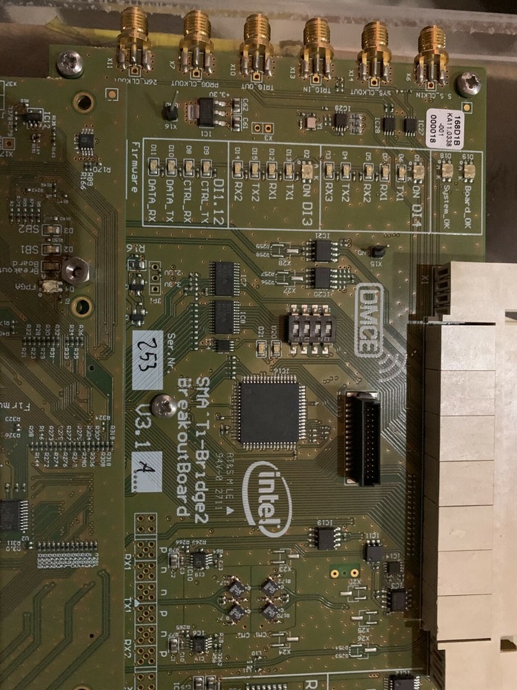 Intel Smart1 Developer Board 4G with Breakout Bridge 2 Interfaceboard