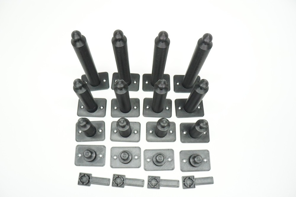 Standard Track Support & Clip - 20 Piece Set for Carrera 124 / 132 / Evolution
