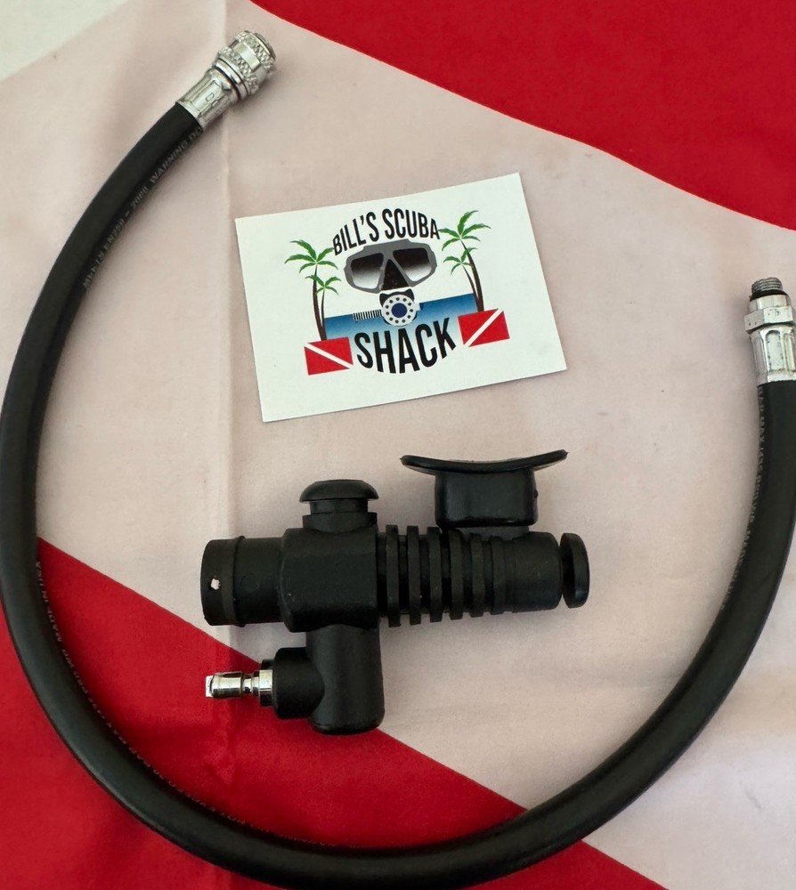 SCUBA BCD INFLATOR STANDARD MODEL WITH HOSE
