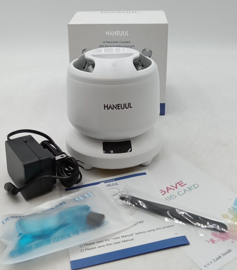 Haneuul Ultrasonic Cleaner White