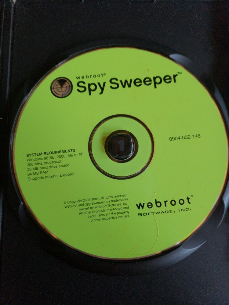 Webrooy Spy Sweeper Cdrom