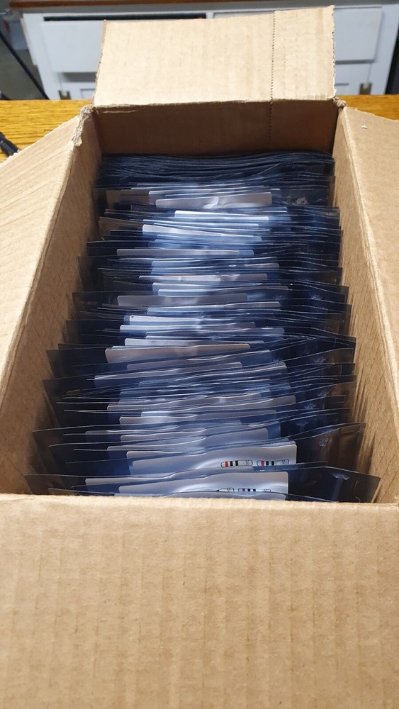 Resistor Organization Sticker System - Color Coded