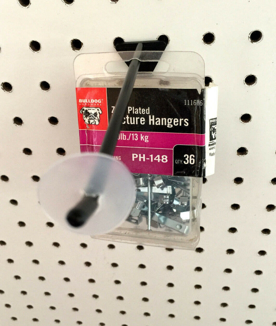 (250 Pack) Pegboard or Slatwall Peg Hook Product Stopper Retainer. 1" Nylon USA