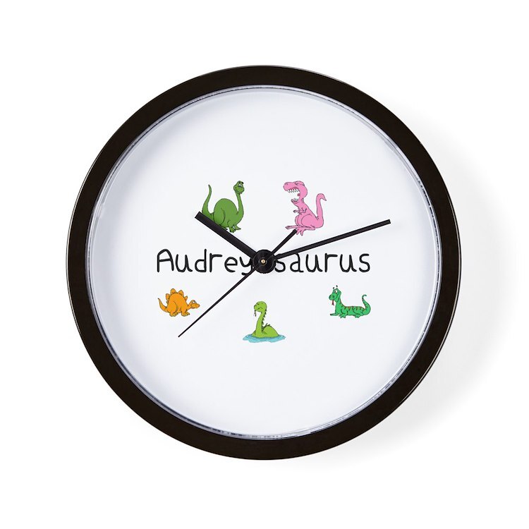 CafePress Audreyosaurus 10" Wall Clock (194590882)