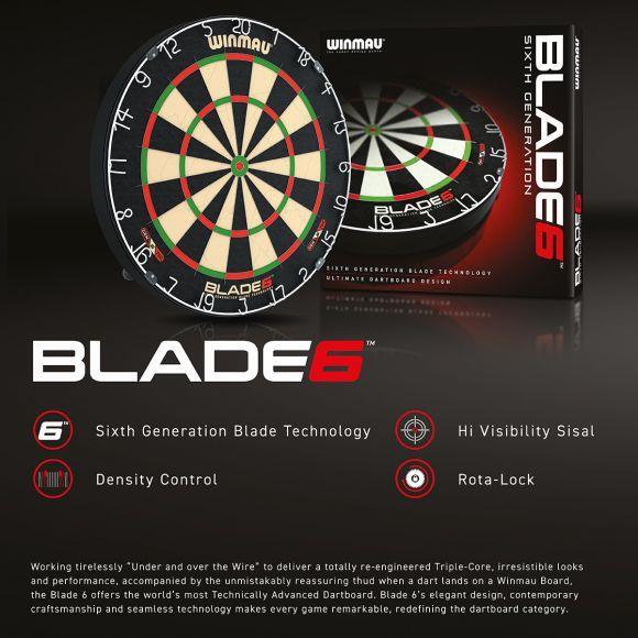 WINMAU BLADE 6 DART BOARD
