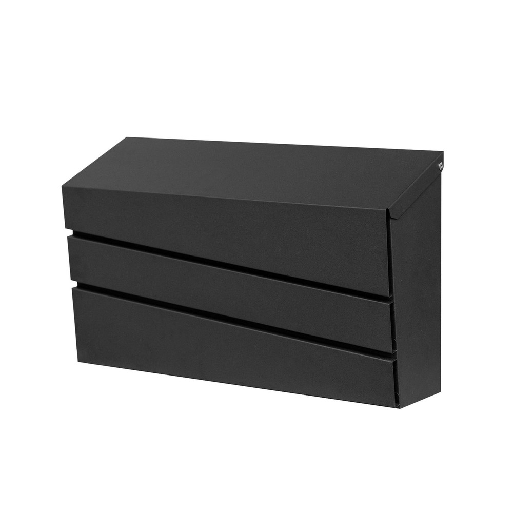 Wall-Mount Mailbox for Outside, Rust Resistant Mail Box Wall Mounted Outdoor,...
