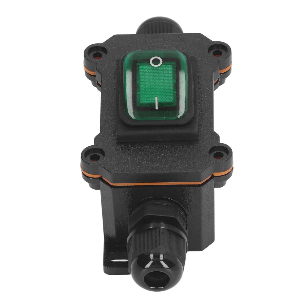 4Pin 2Position Inline Cord Switch With Rocker Button OnOff Outdoor Toggle Switch
