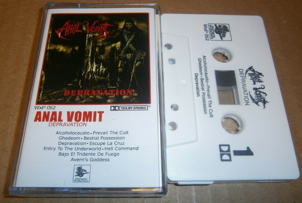 ANAL VOMIT - Depravation. Tape