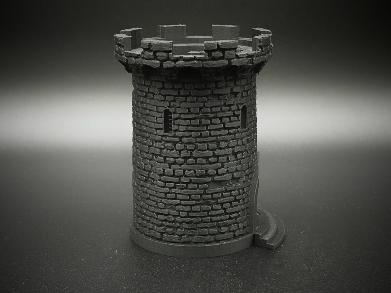 Lighted 5-Inch Red Dice Tower and Tray for DnD, New, Free Shipping