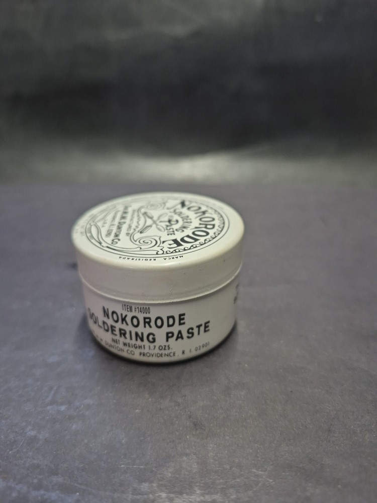 Nokorode Soldering Paste Empty tin