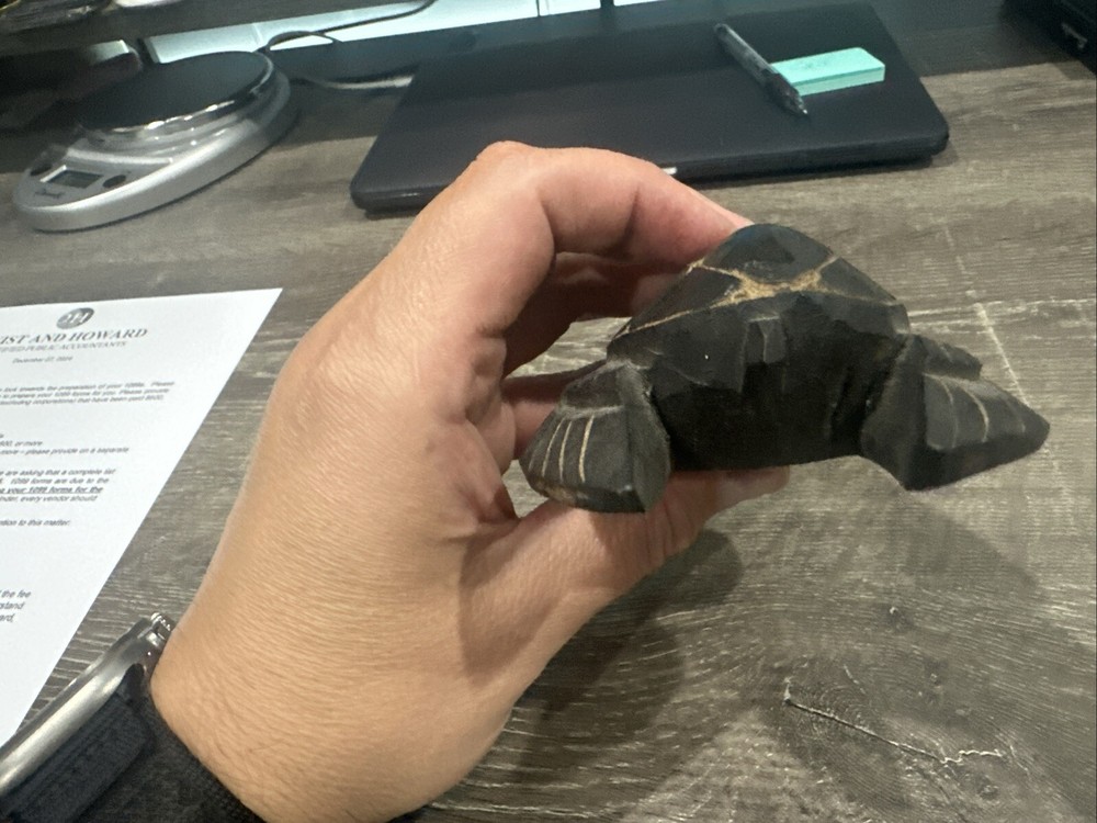 Wood Carved Hawaii Turtle