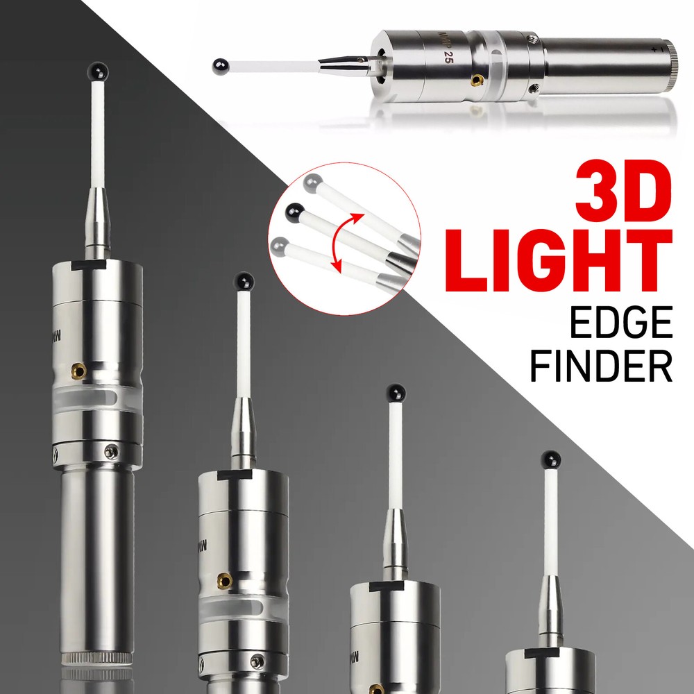 3D Light Precision Electronic Edge Finder CNC Lathe detection Sensor 0.001mm