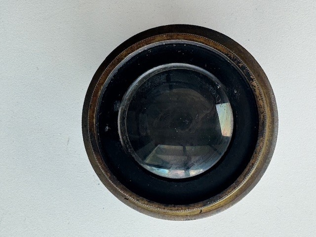Rare Large format Scientific Lense