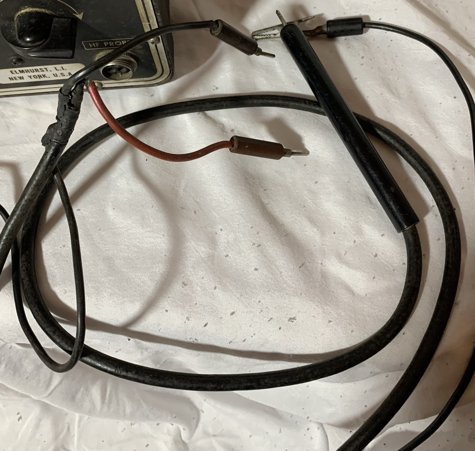 1955 Vintage Precision Apparatus Vacuum Tube Multi- Range Tester Series EV-10A 