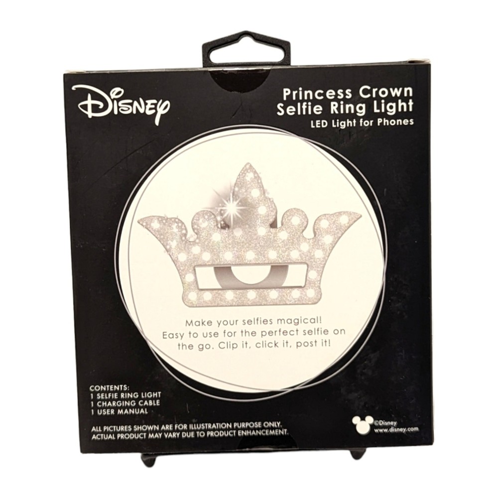 DISNEY Crown Selfie Ring Light
