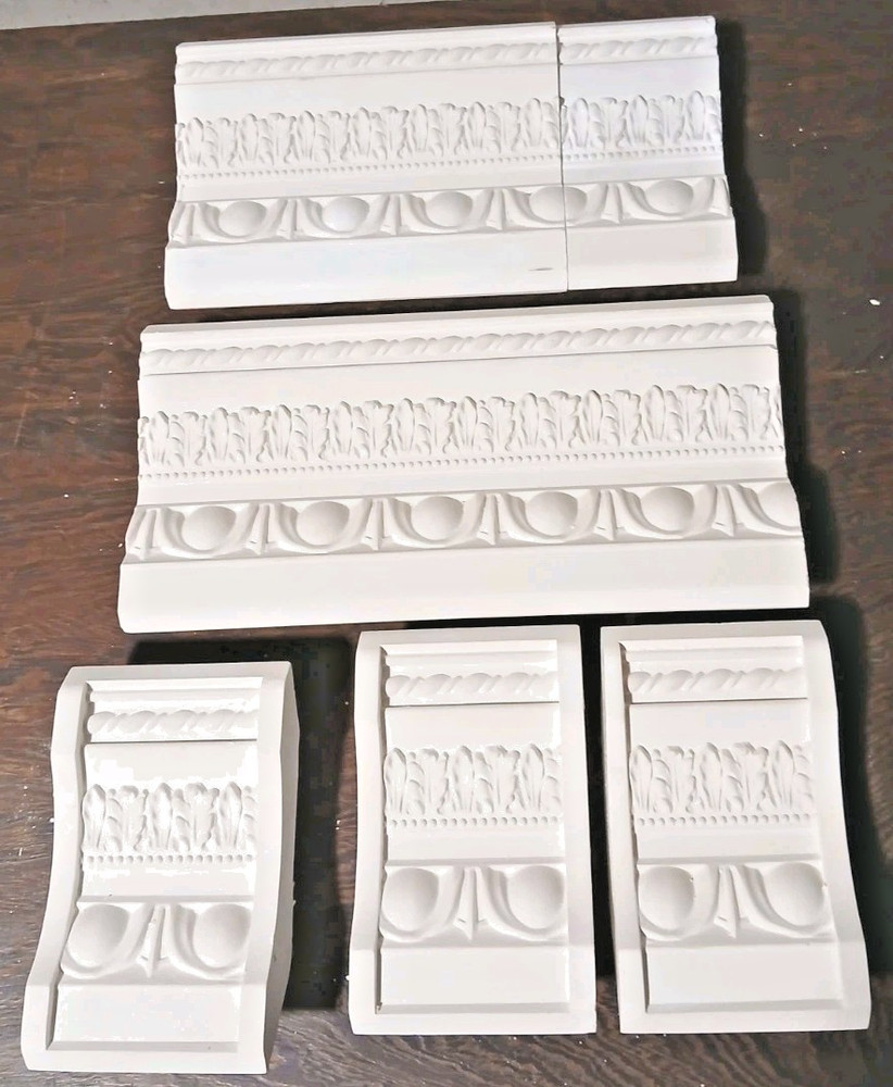 Unique Ornate Vintage Plaster Molding, Architectural Elements - Samples.