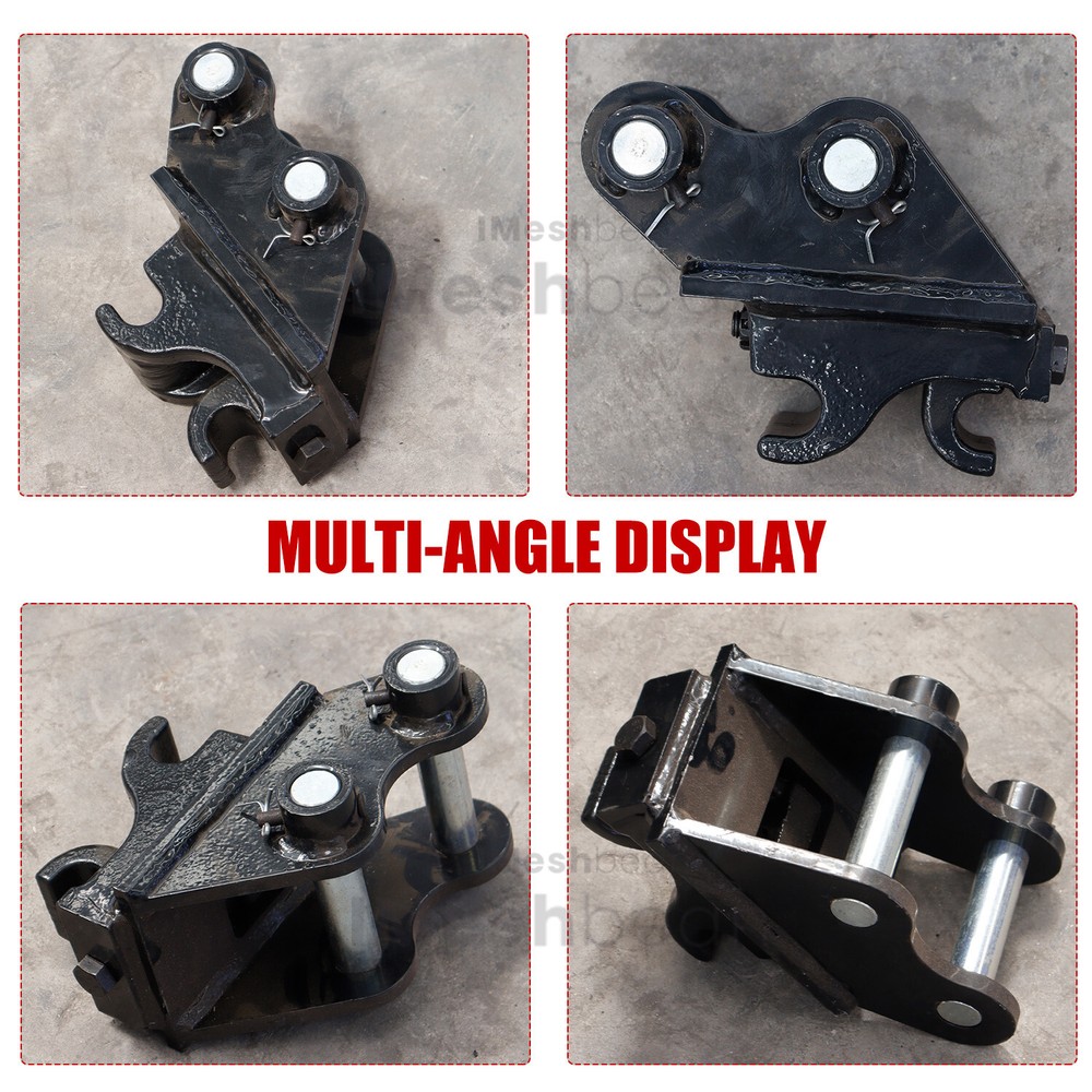 Quick Hitch Coupler Attachment For Mini Excavators Small Digger Attachment US