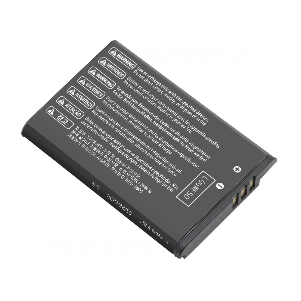 For Nintendo 2DS Battery CTR-003 CTR-001 GENCA-028/3DS Replacement Tool USA