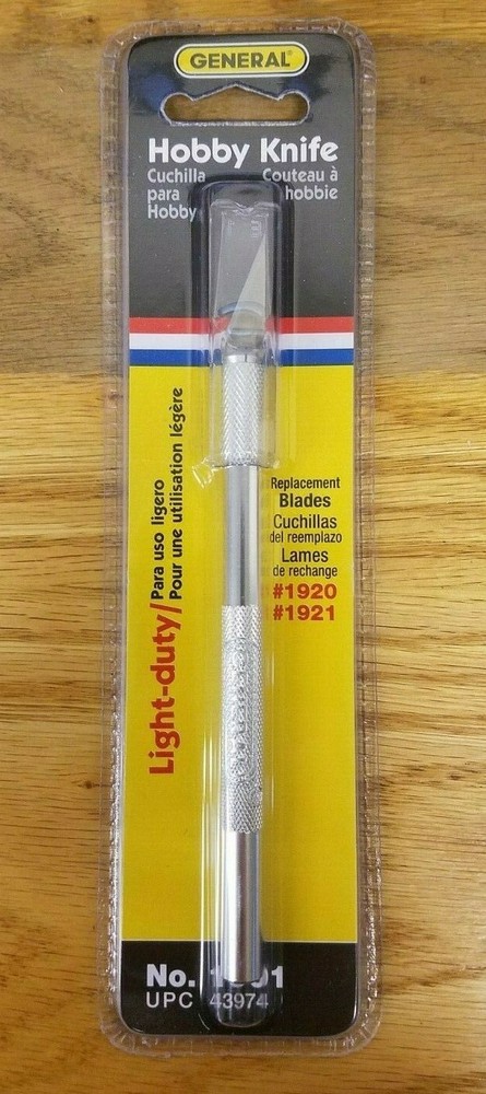 GENERAL TOOLS #1901 LIGHT DUTY PRECISION HOBBY KNIFE