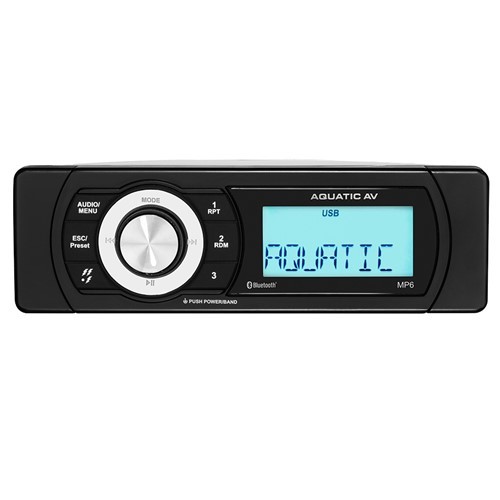 Aquatic AV MP6 Shallow Mount Stereo (MP600)