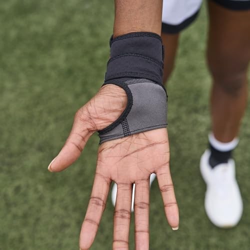 Wrist 3-Strap Support Right: Large Black