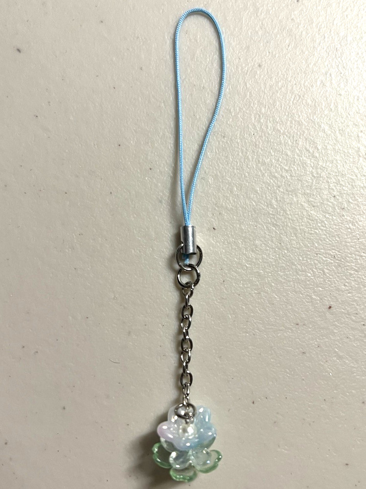 Multicolor Spring Themed Flower Phone Charm