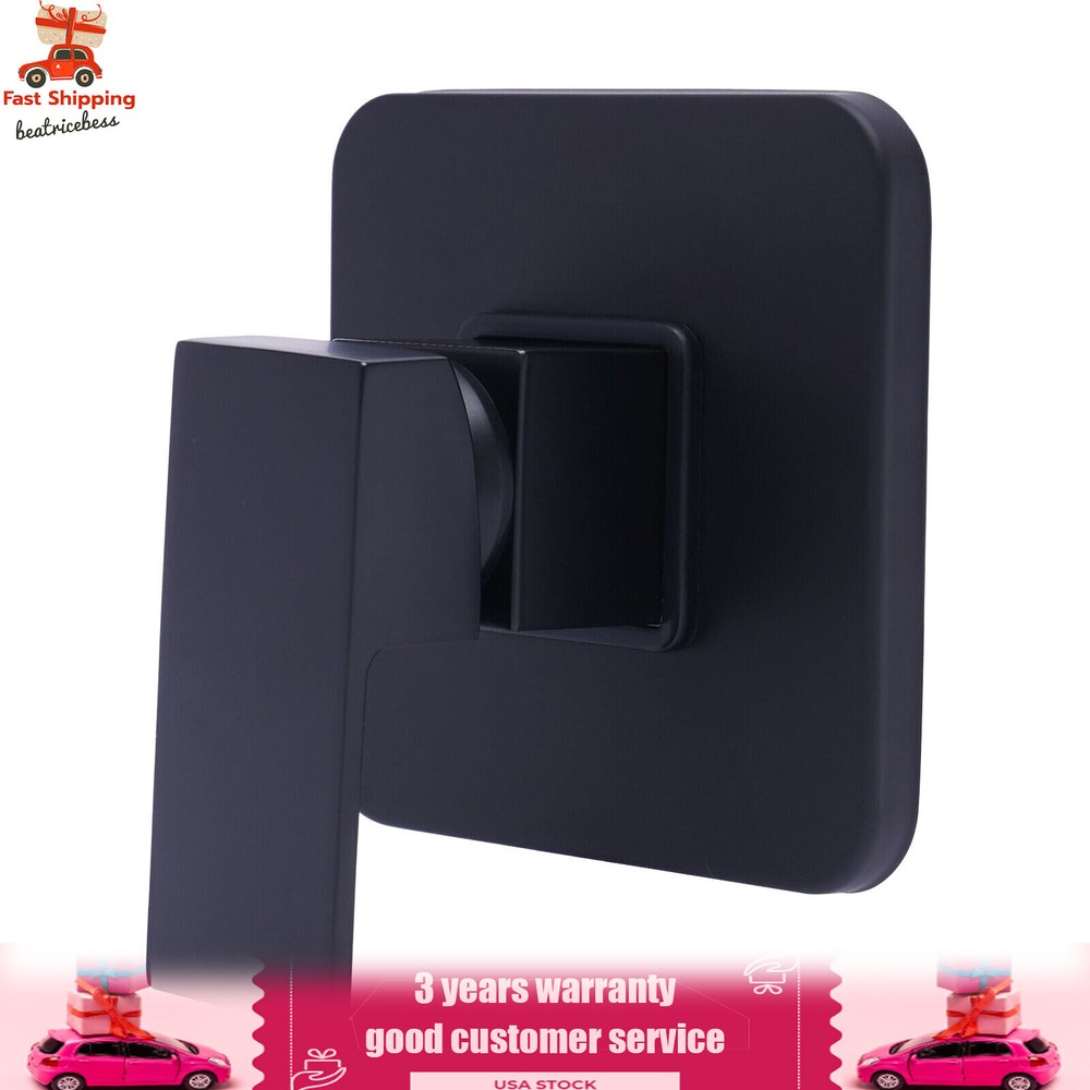 Single-function Shower Mixing Valve Wall Mount Black Shower Handle Valve Kit