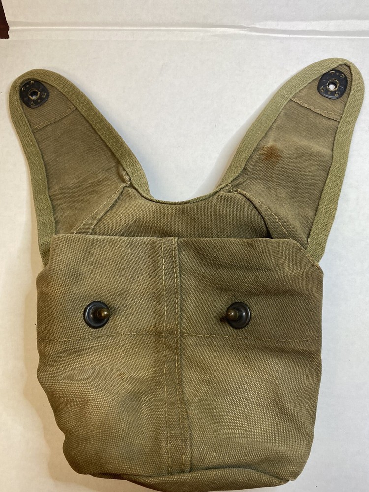 ORIGINAL WWII US USMC MARINE 2nd PATTERN CANTEEN COVER, no hole