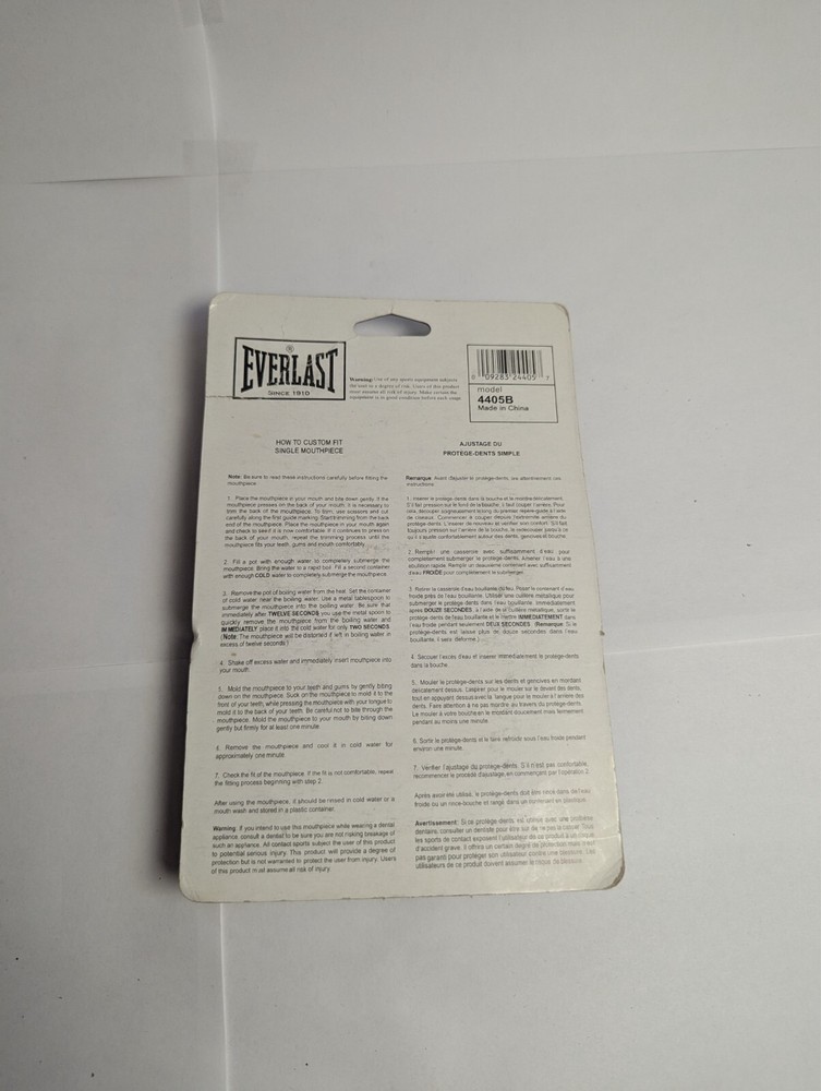 Everlast Single Mouth Piece