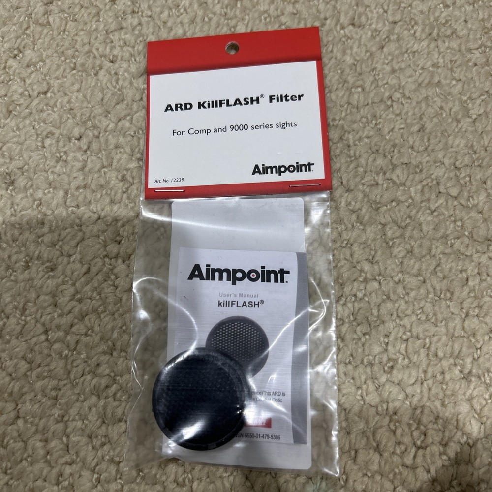 NEW Aimpoint M68-ARD KillFlash Red Dot Filter fits 30 mm