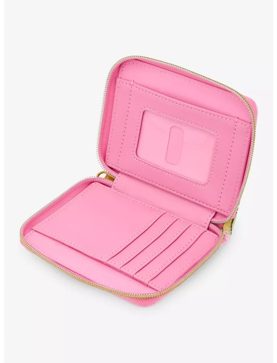 Loungefly Disney Princess Group Floral Zip Around Wallet New Sealed -Belle Ariel