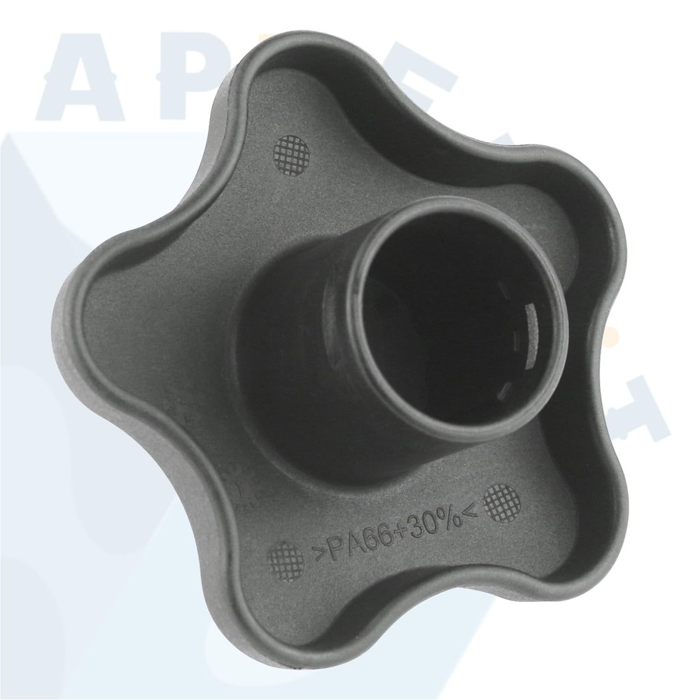 Seat Lumbar Support Knob Adjust Handle Front Lumar Knob, Gray