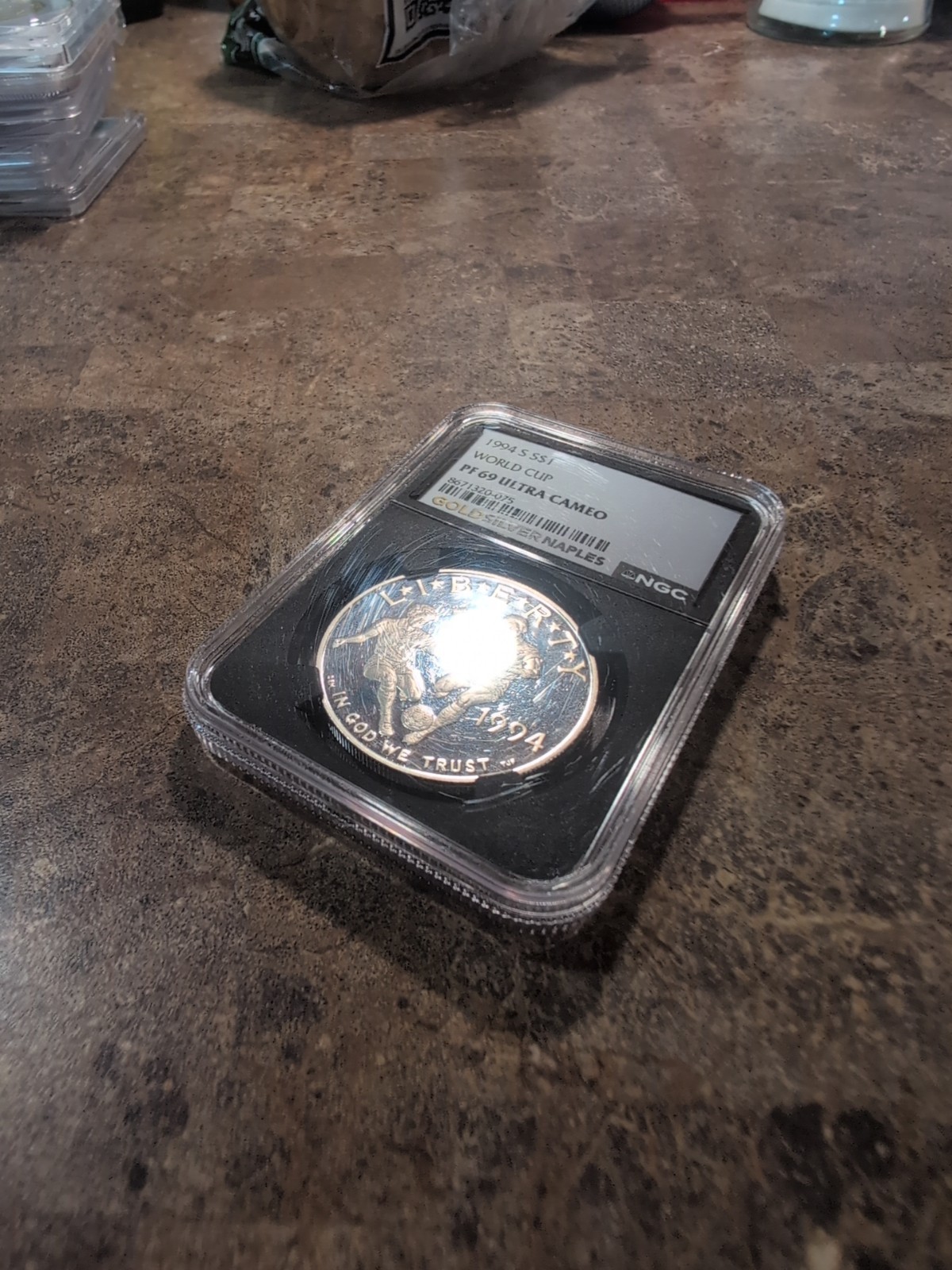 1994-S World Cup Silver Dollar NGC PF69 Ultra Cameo - Commemorative $1 Proof