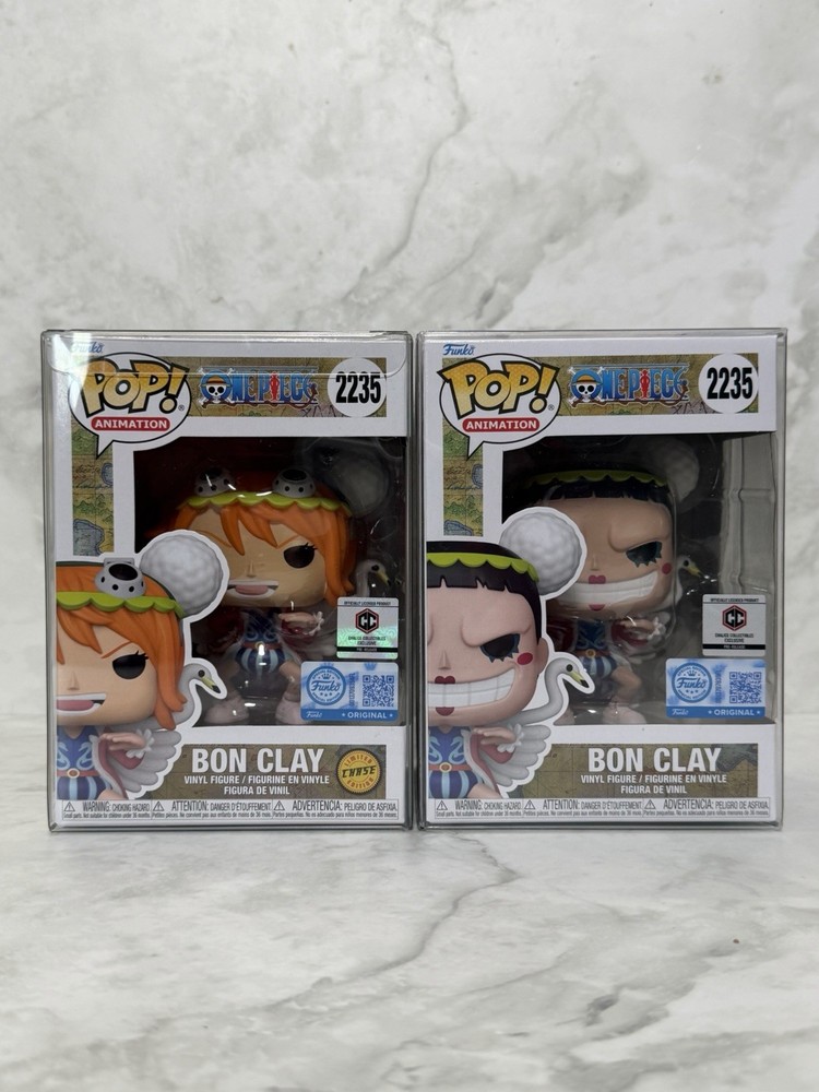 Funko Pop! One Piece Bon Clay Chase Bundle 2235 Pre Release (Chase with Insert)